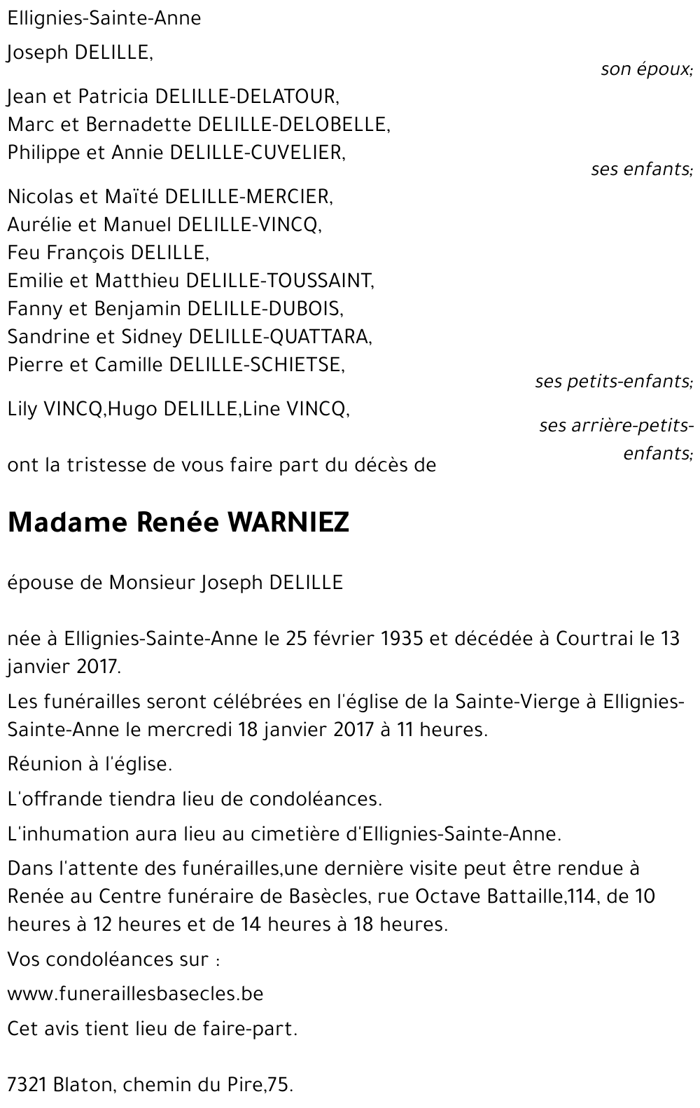 Renée WARNIEZ