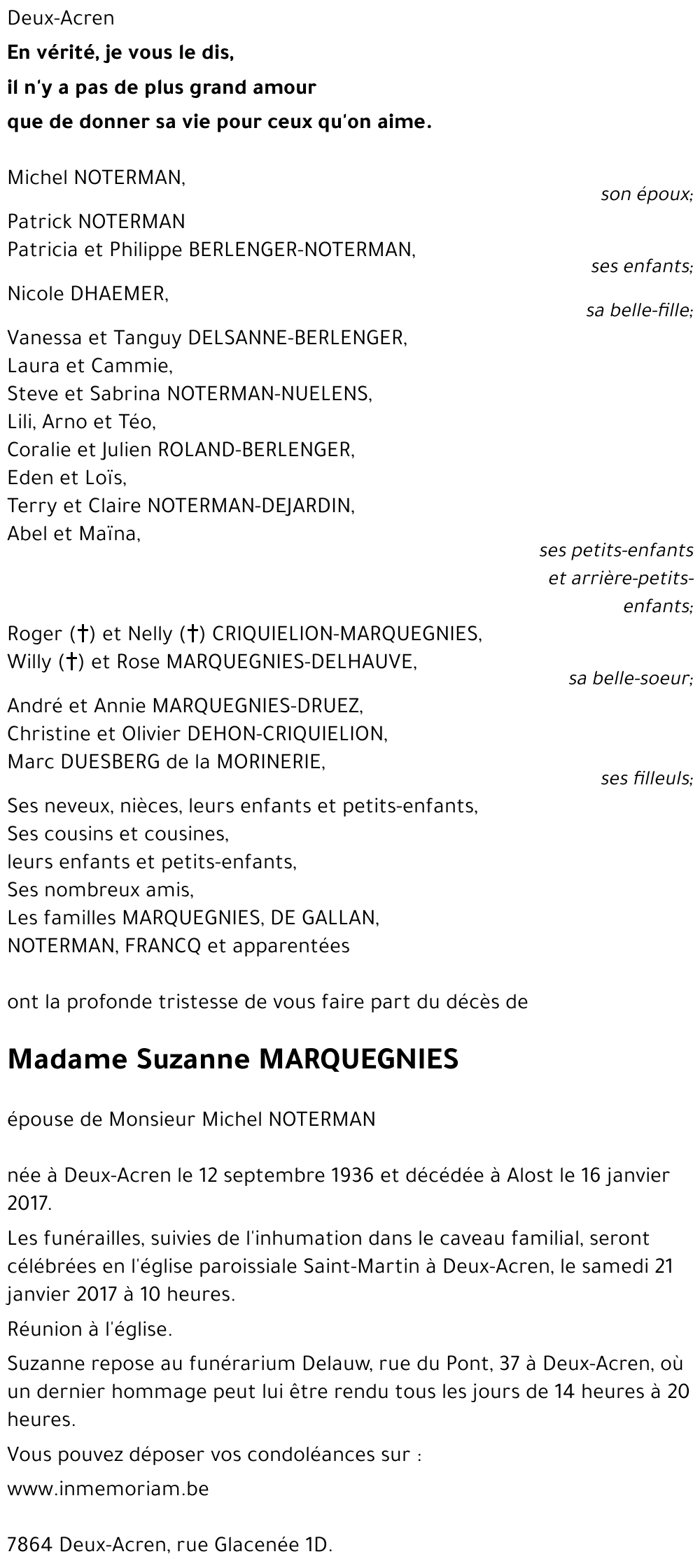 Suzanne MARQUEGNIES