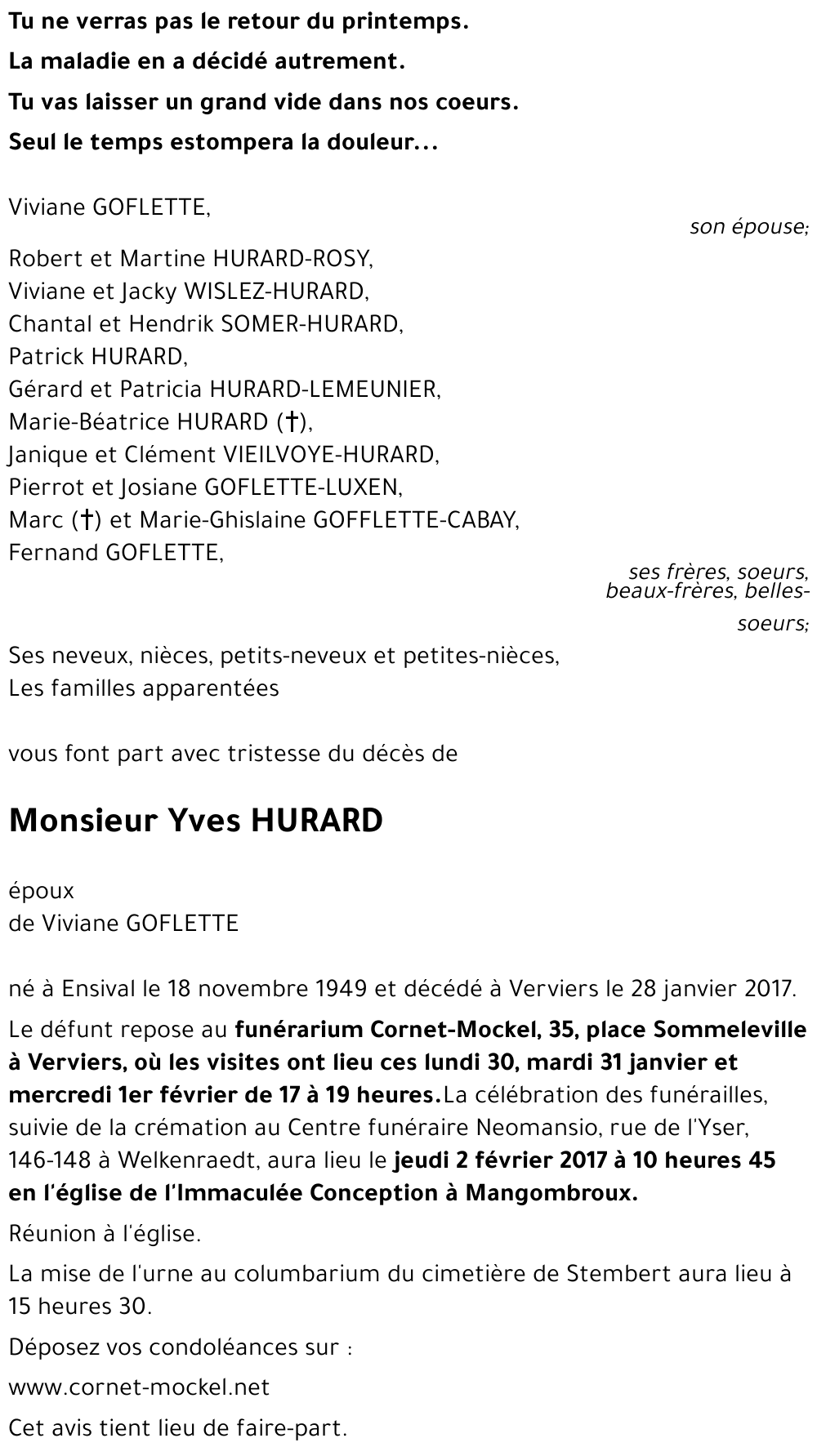 Yves HURARD