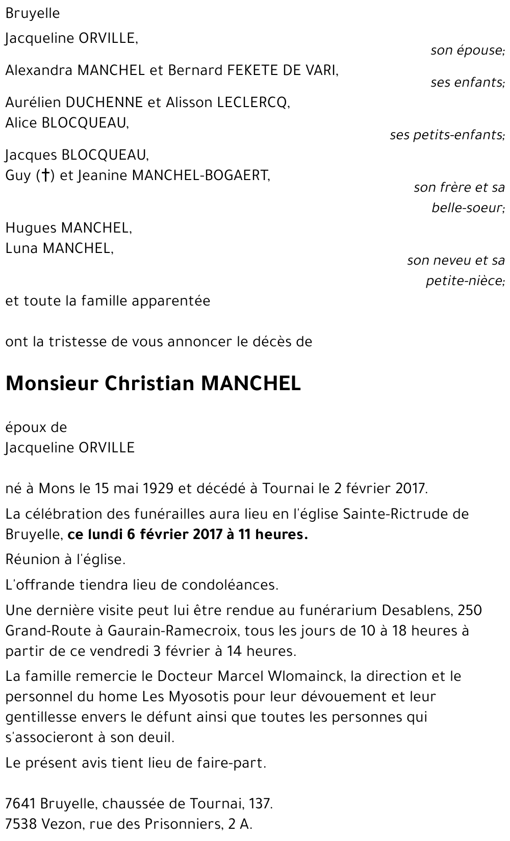 Christian MANCHEL