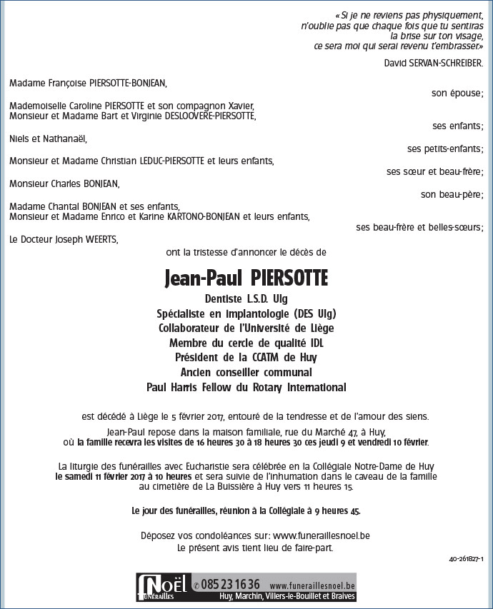 Jean-Paul PIERSOTTE