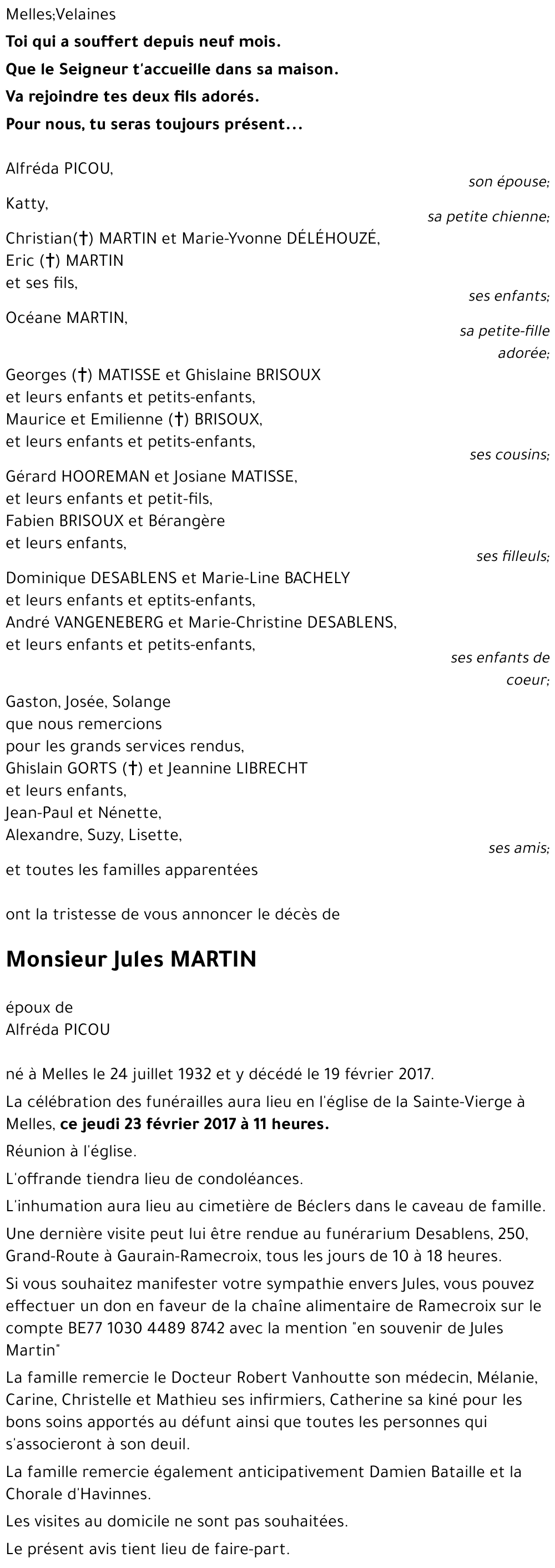 Jules MARTIN