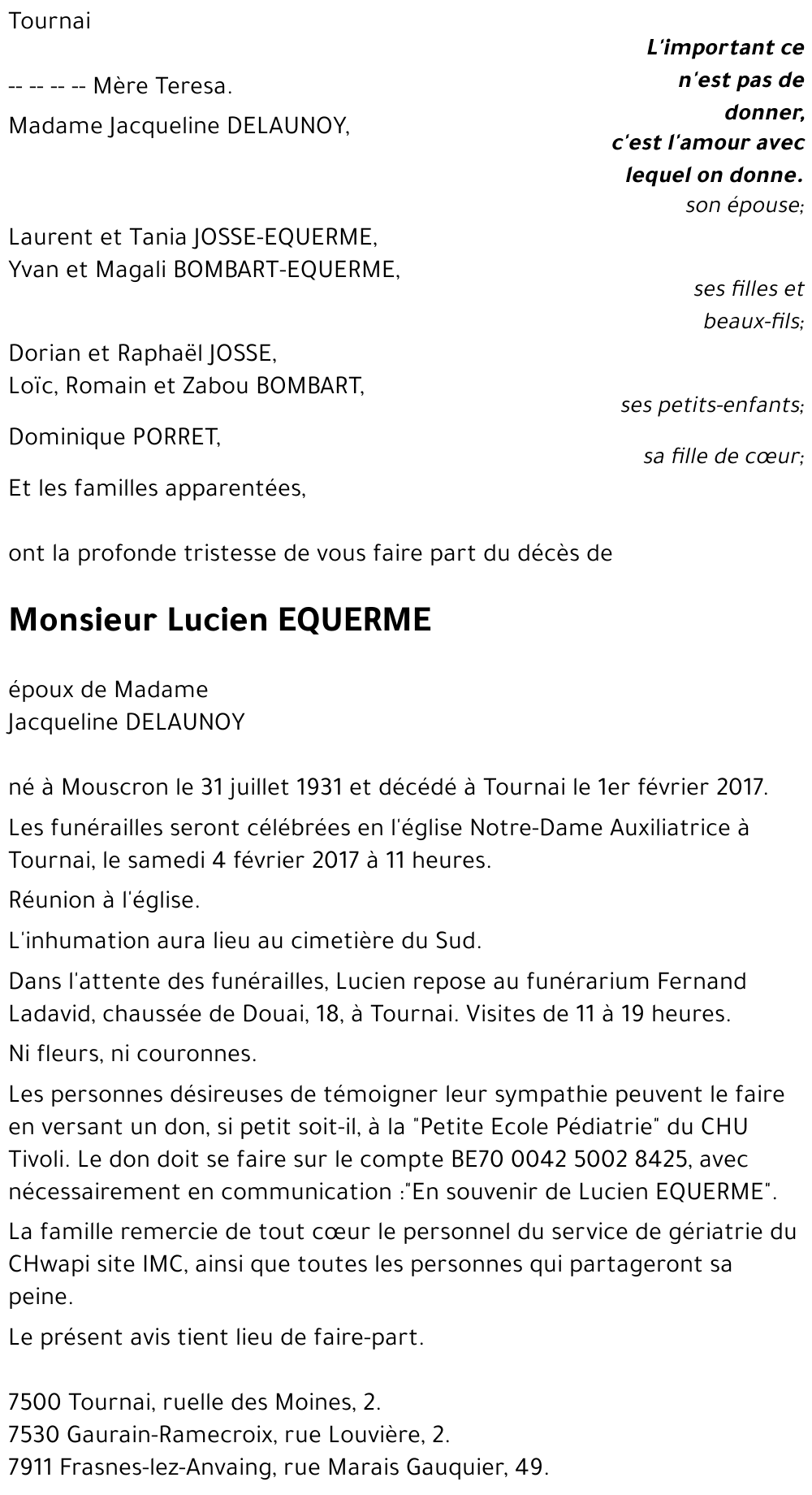 Lucien EQUERME