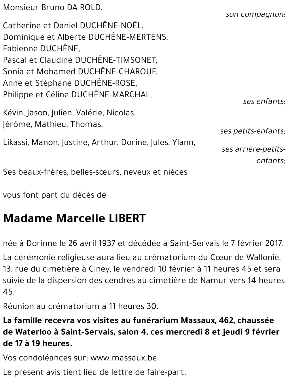 Marcelle LIBERT