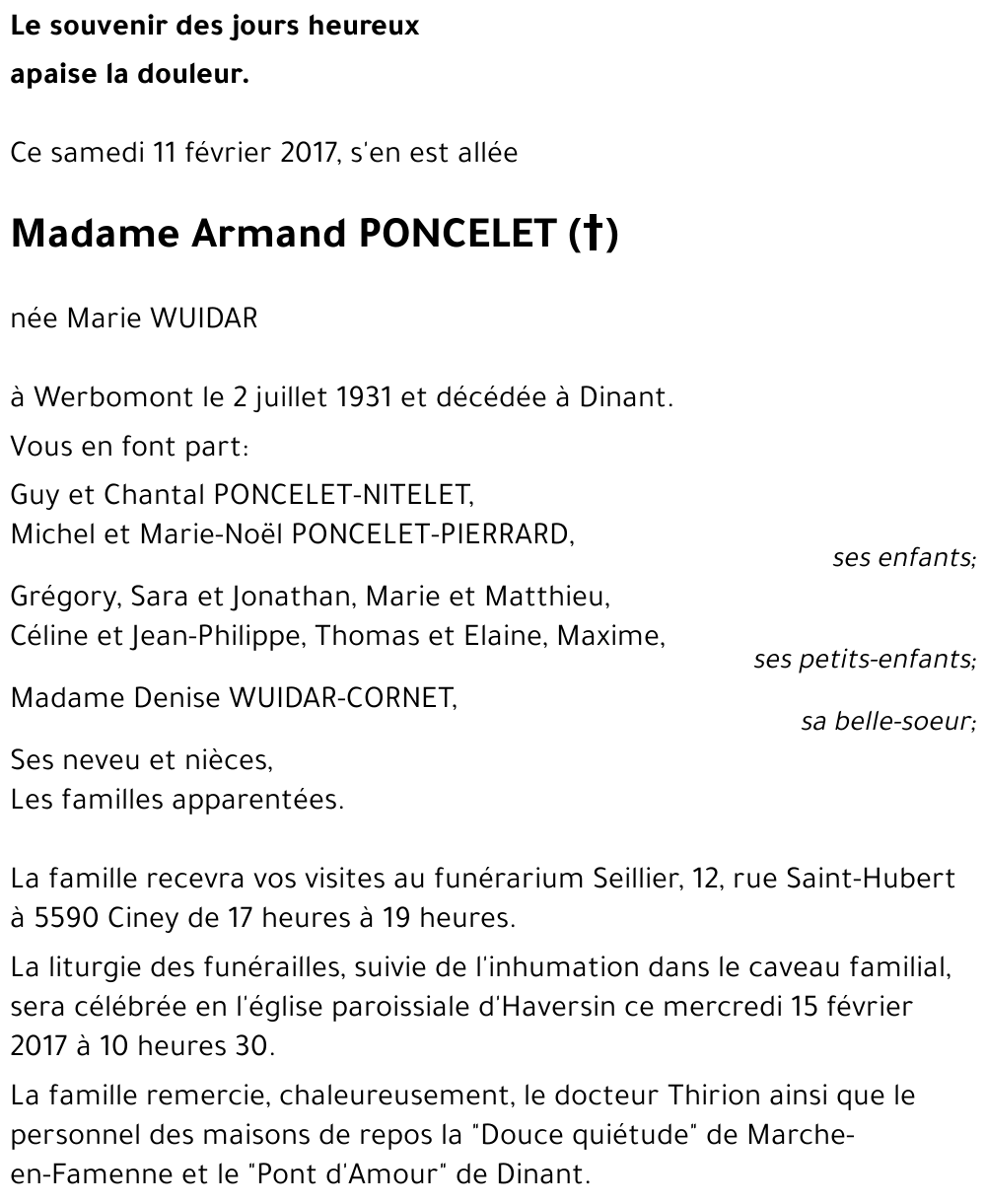 Marie WUIDAR