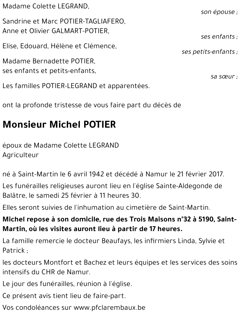 Michel POTIER