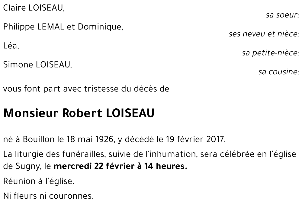 Robert LOISEAU