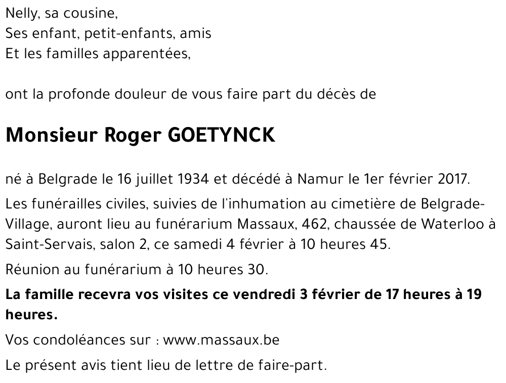 Roger GOETYNCK