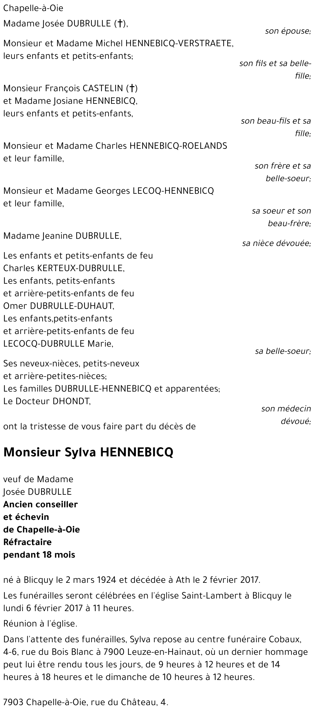 Sylva Hennebicq