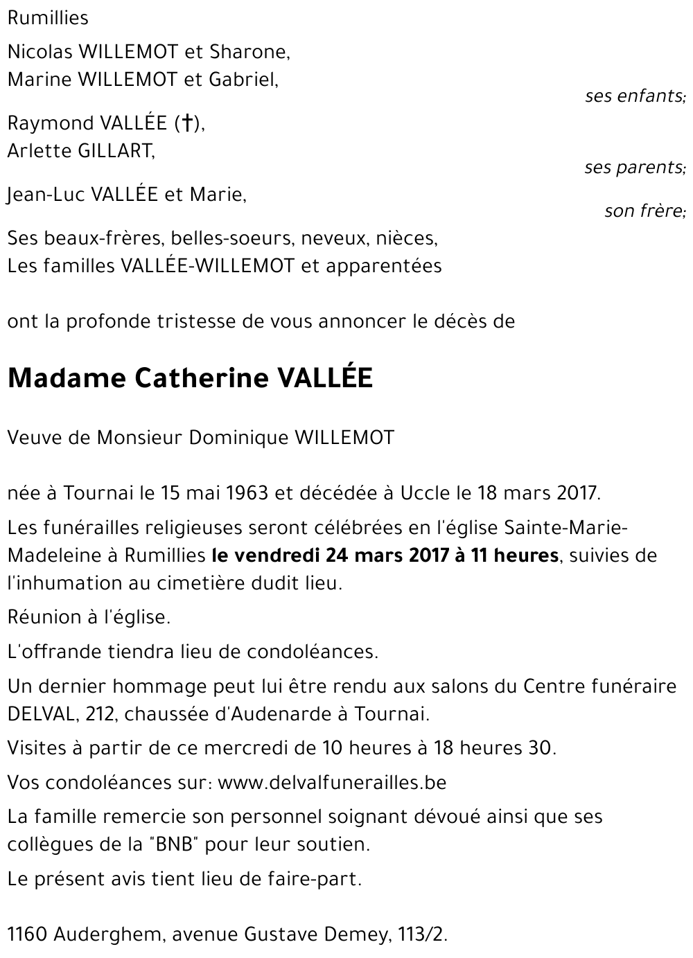 Catherine VALLÉE