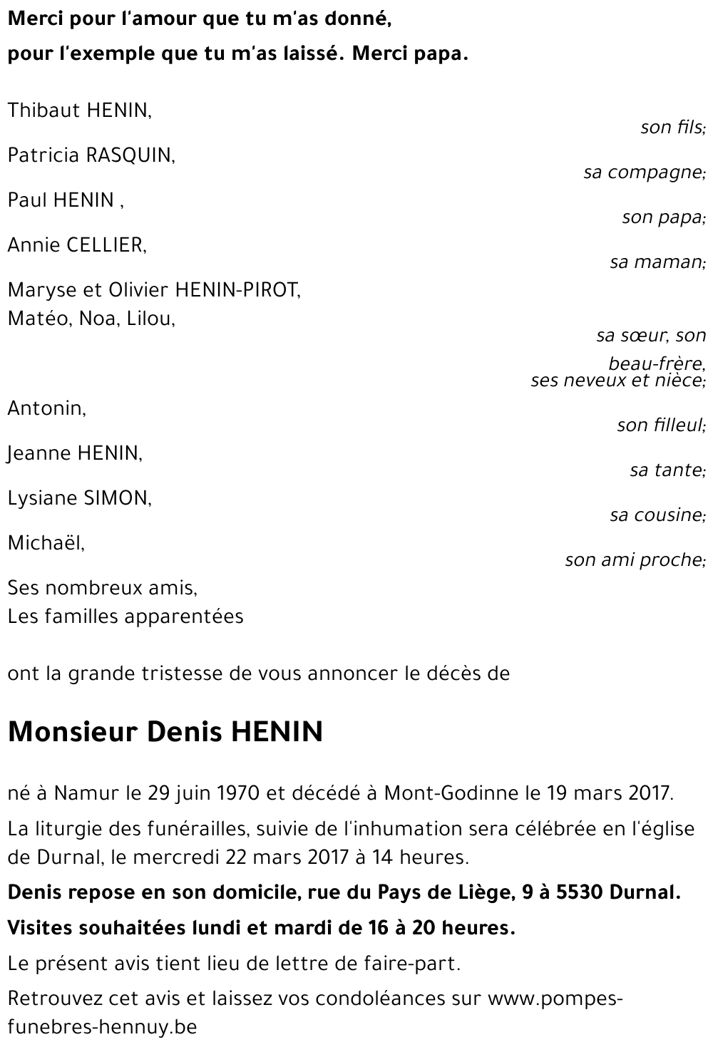 Denis HENIN