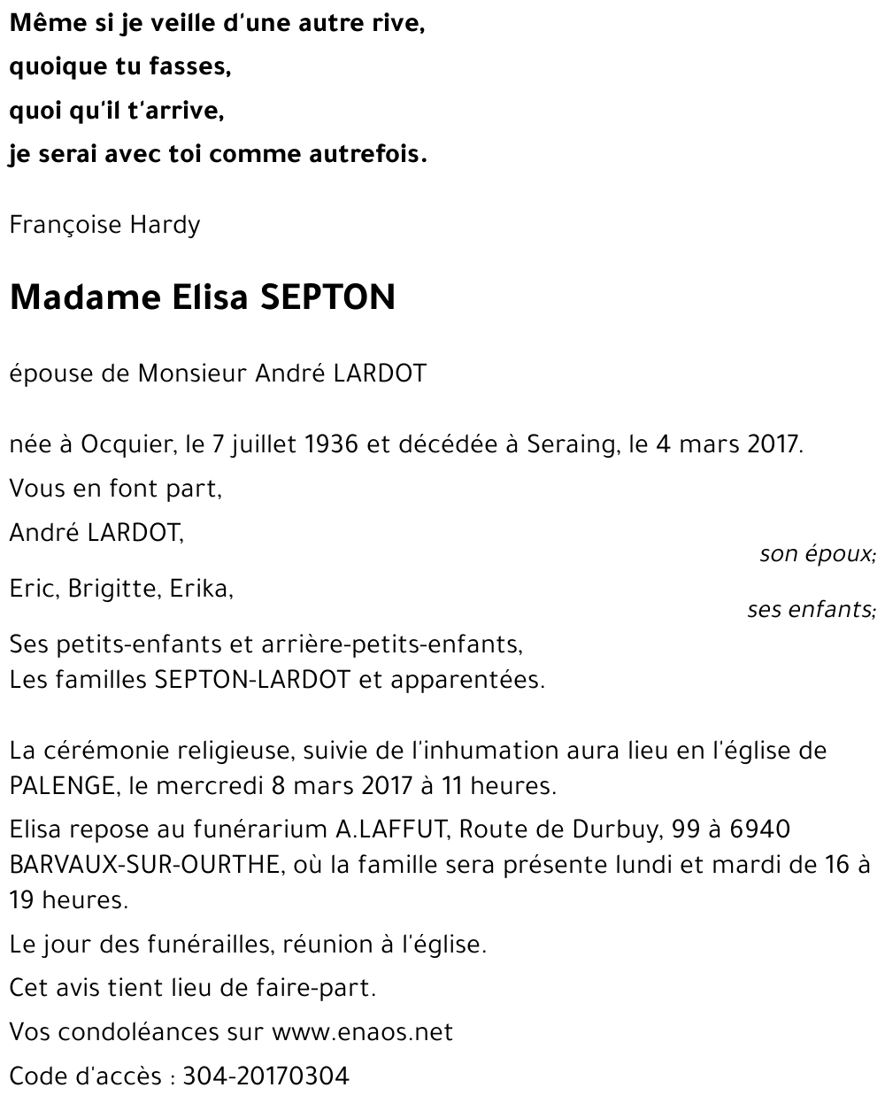 Elisa SEPTON