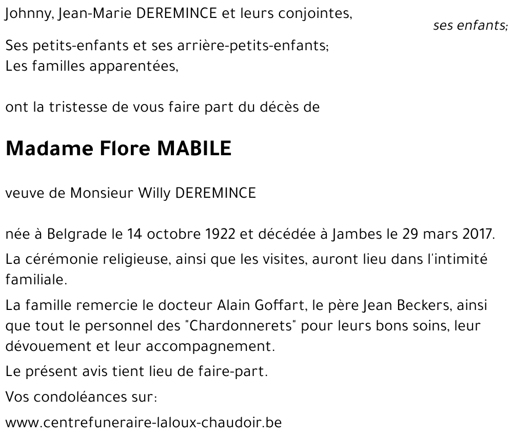 Flore MABILE