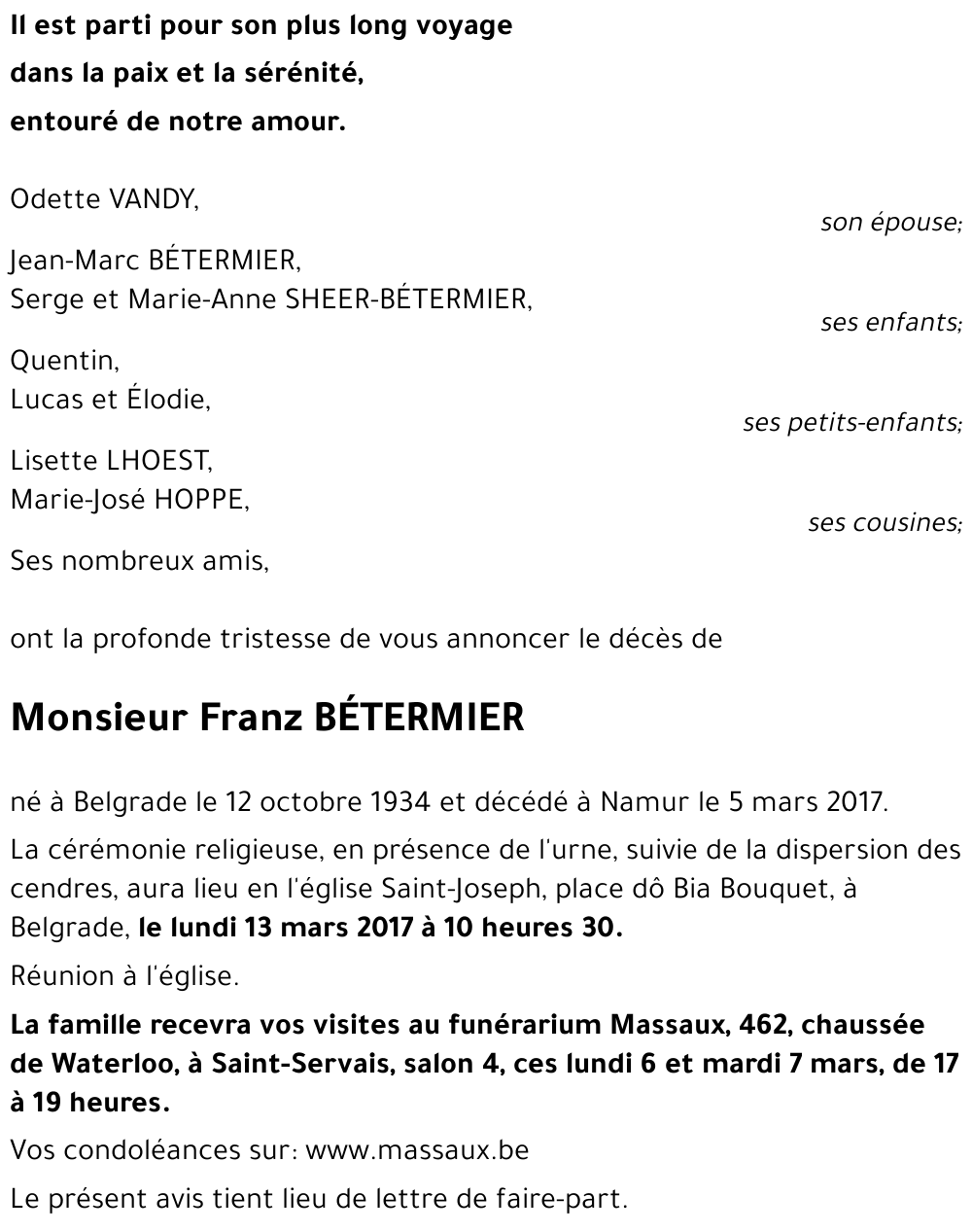 Franz BÉTERMIER