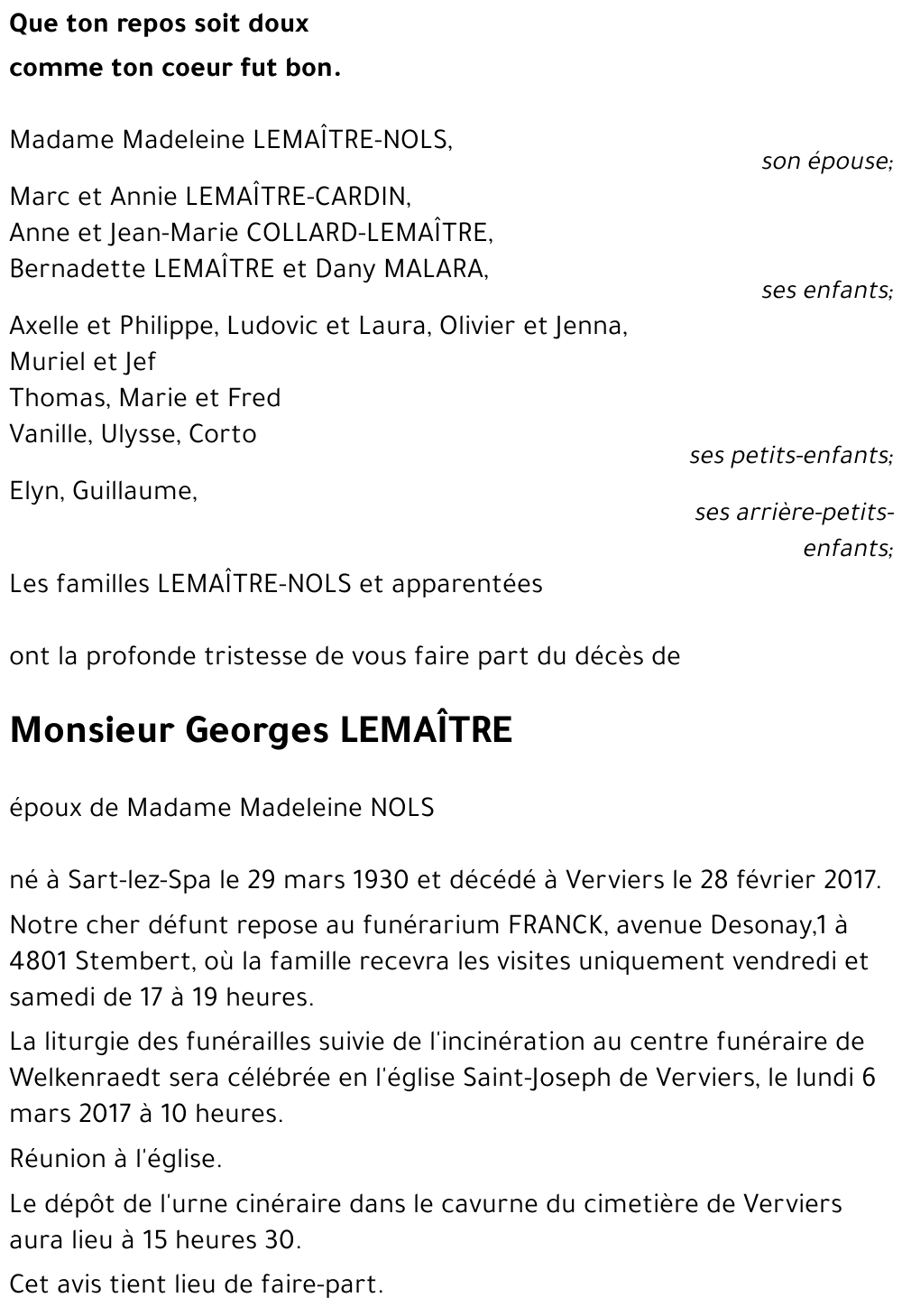 Georges LEMAÎTRE