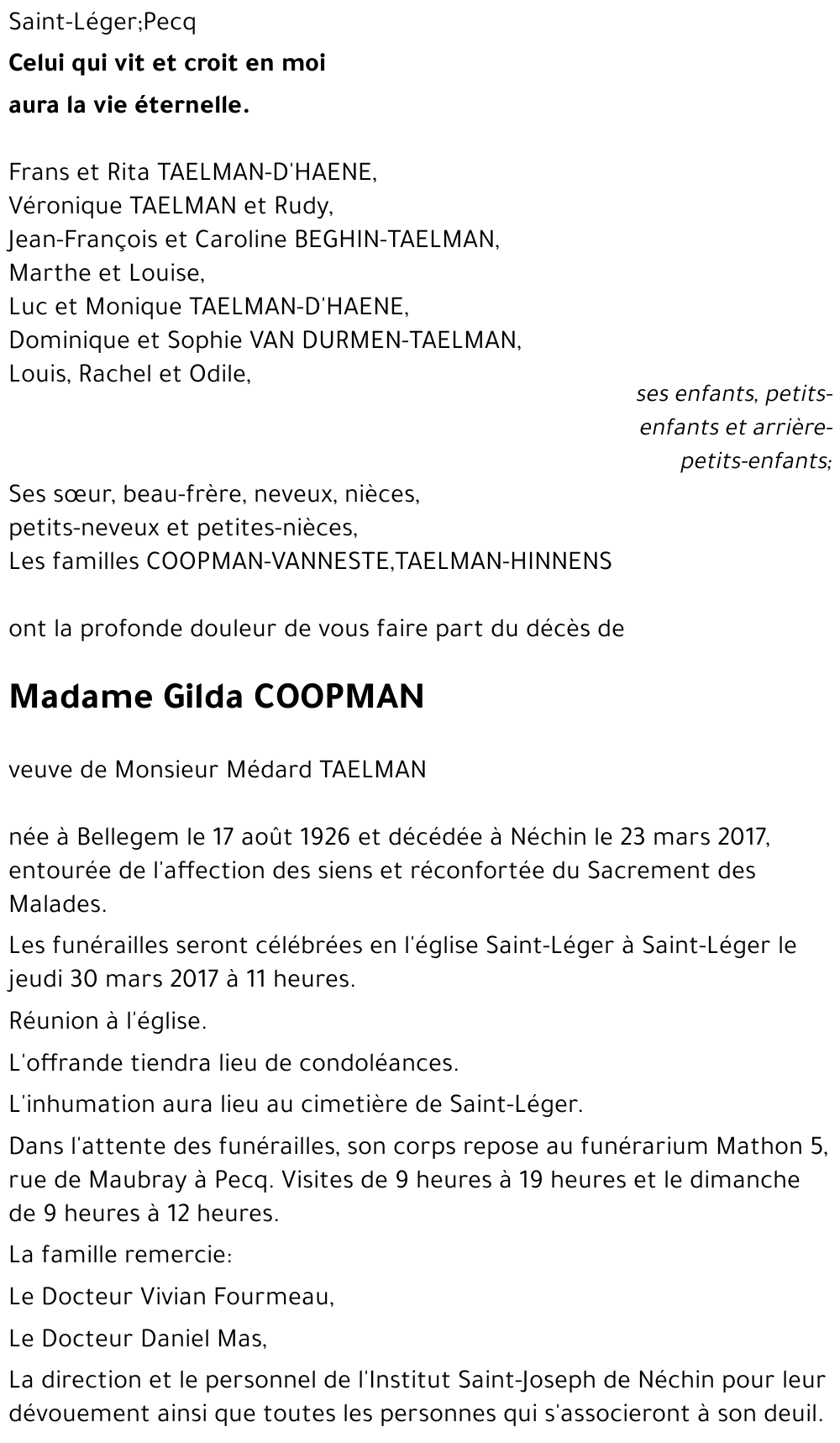 Gilda COOPMAN