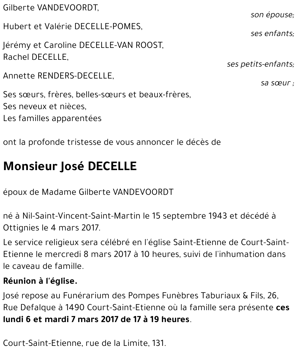 José DECELLE