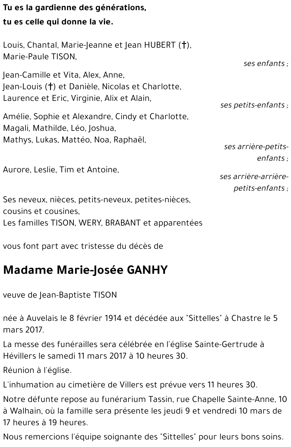 Marie-Josée GANHY