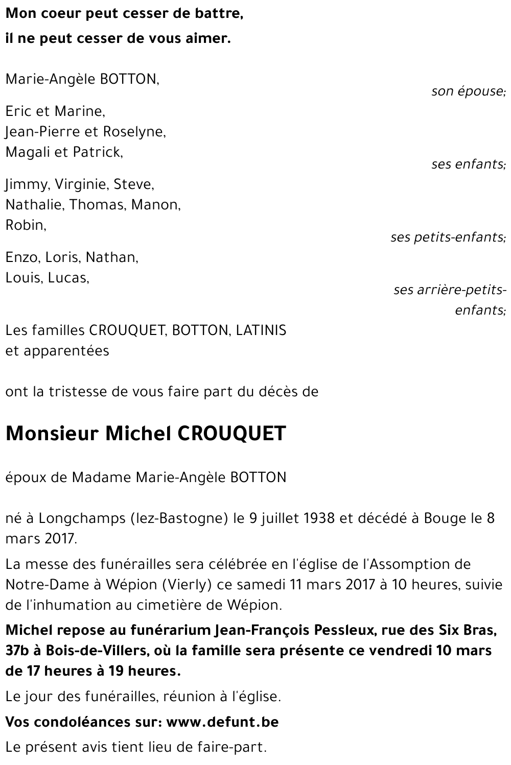 Michel CROUQUET