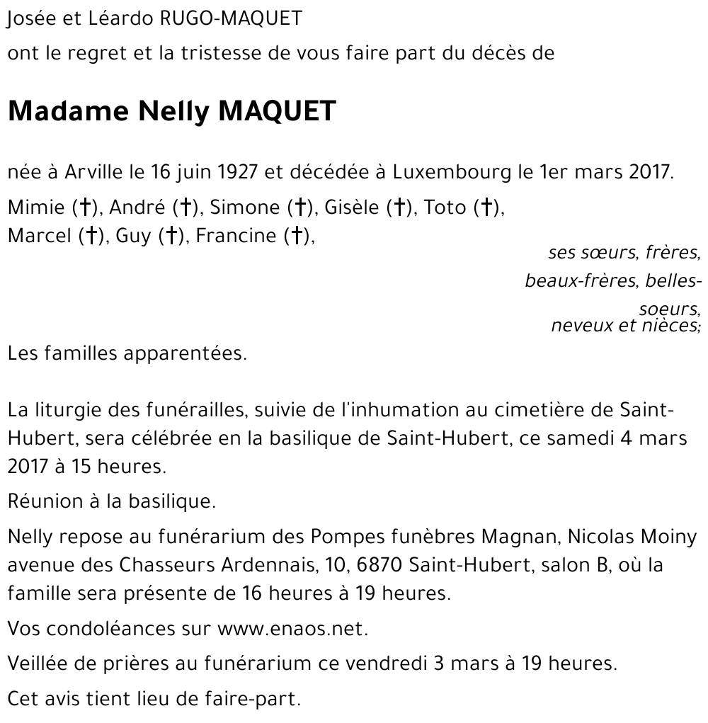 Nelly MAQUET