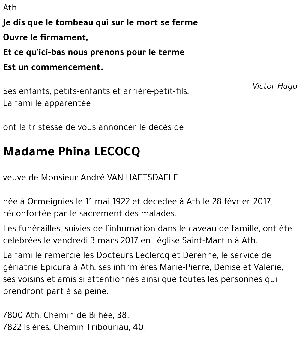 Phina LECOCQ