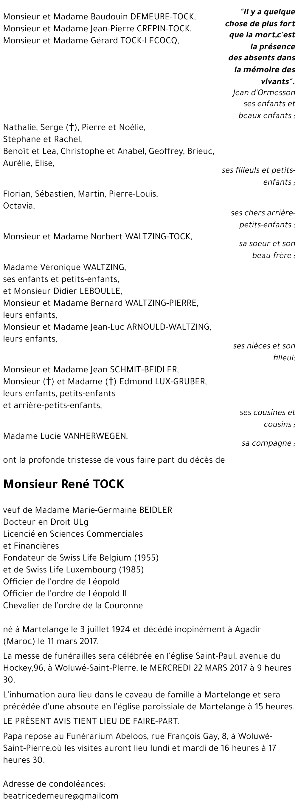 René TOCK