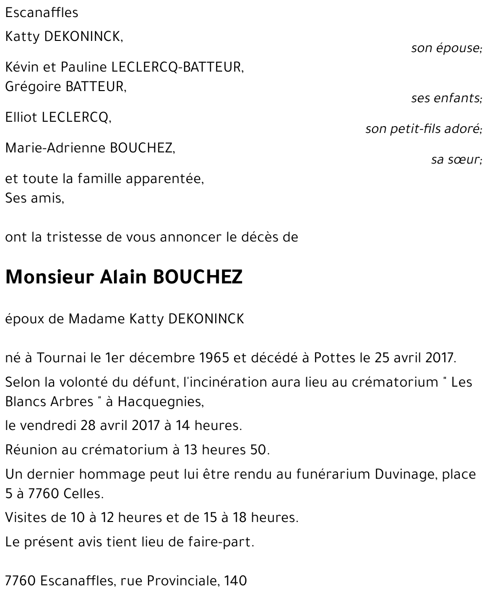 Alain BOUCHEZ