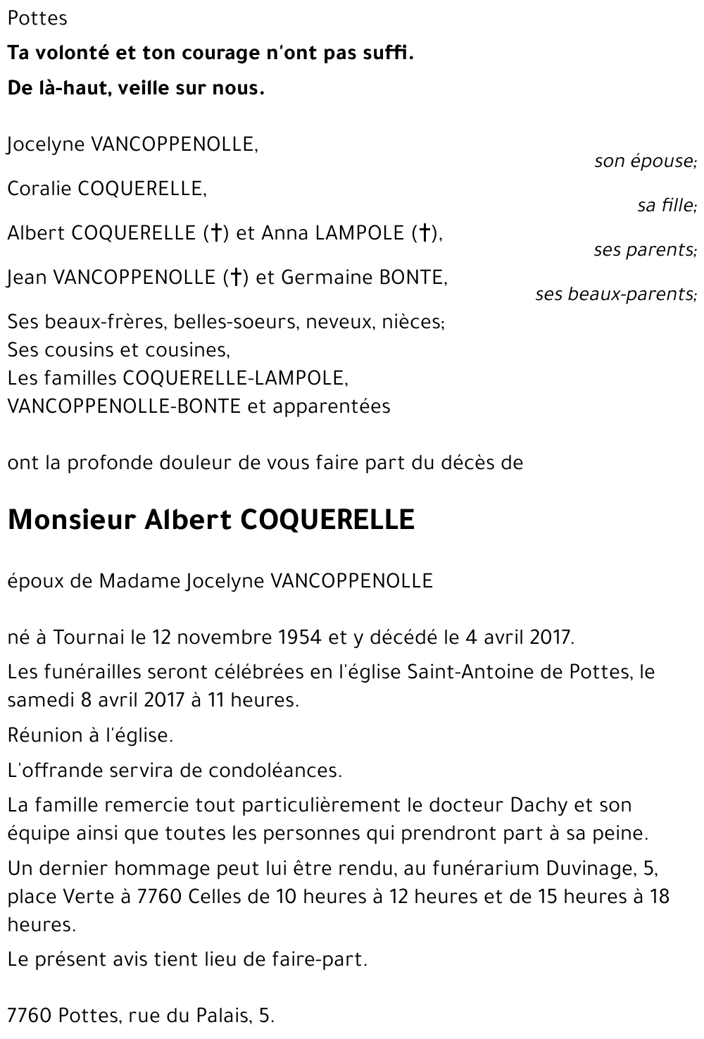 Albert COQUERELLE