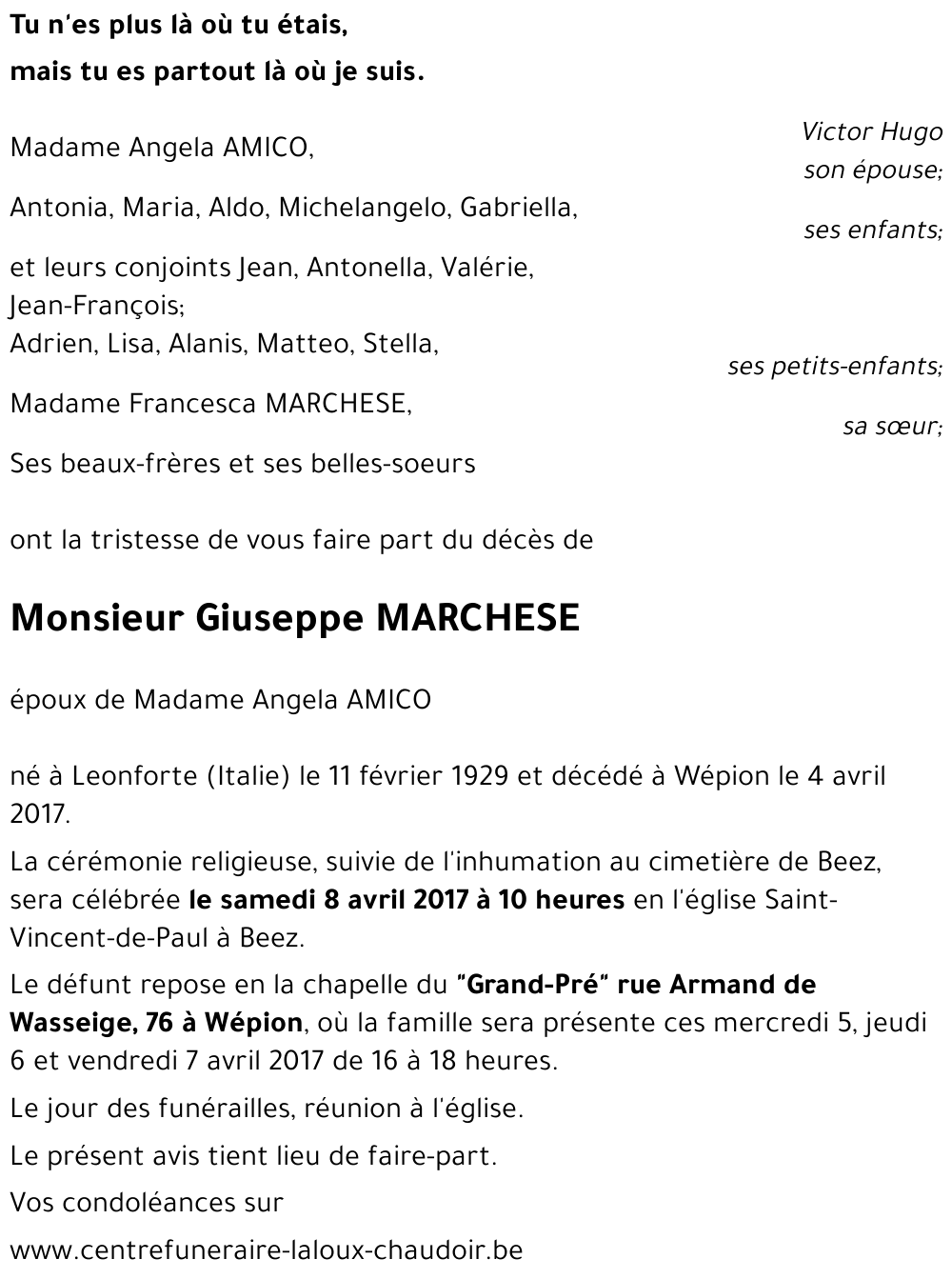 Giuseppe MARCHESE