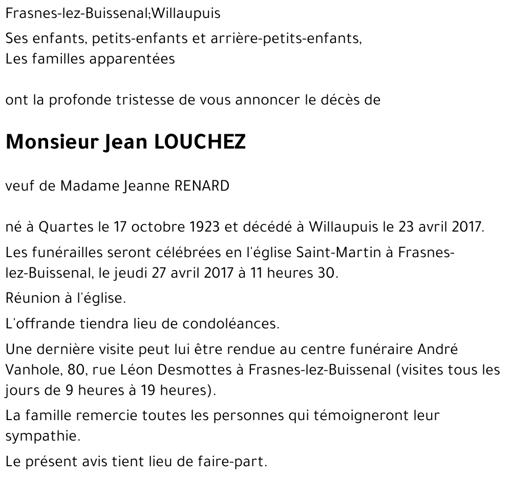 Jean LOUCHEZ