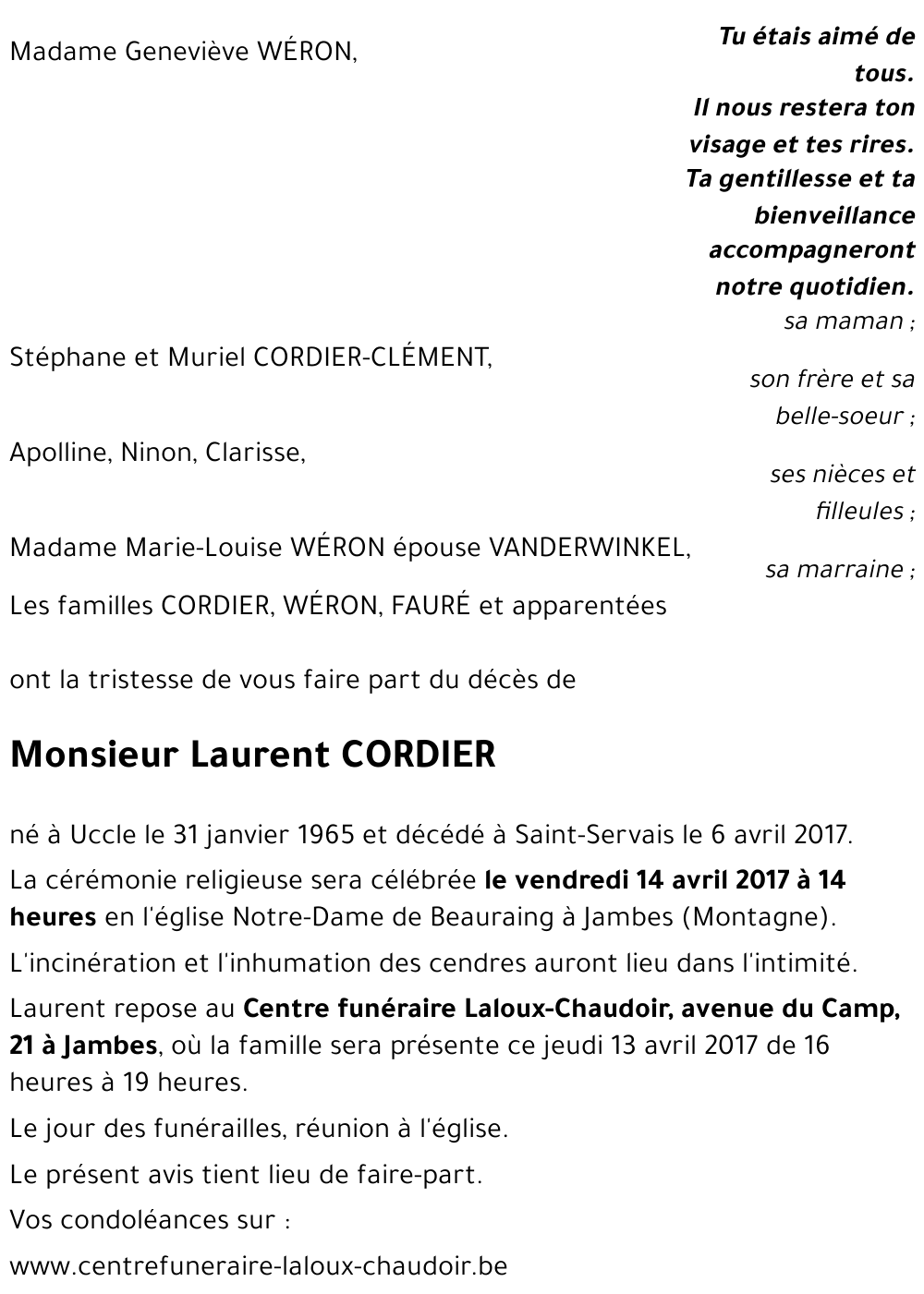 Laurent CORDIER