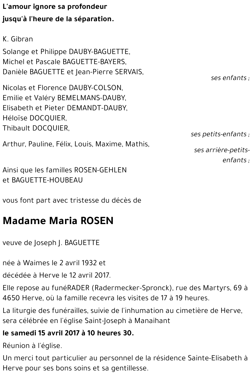 Maria ROSEN