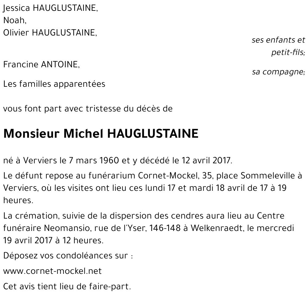 Michel HAUGLUSTAINE