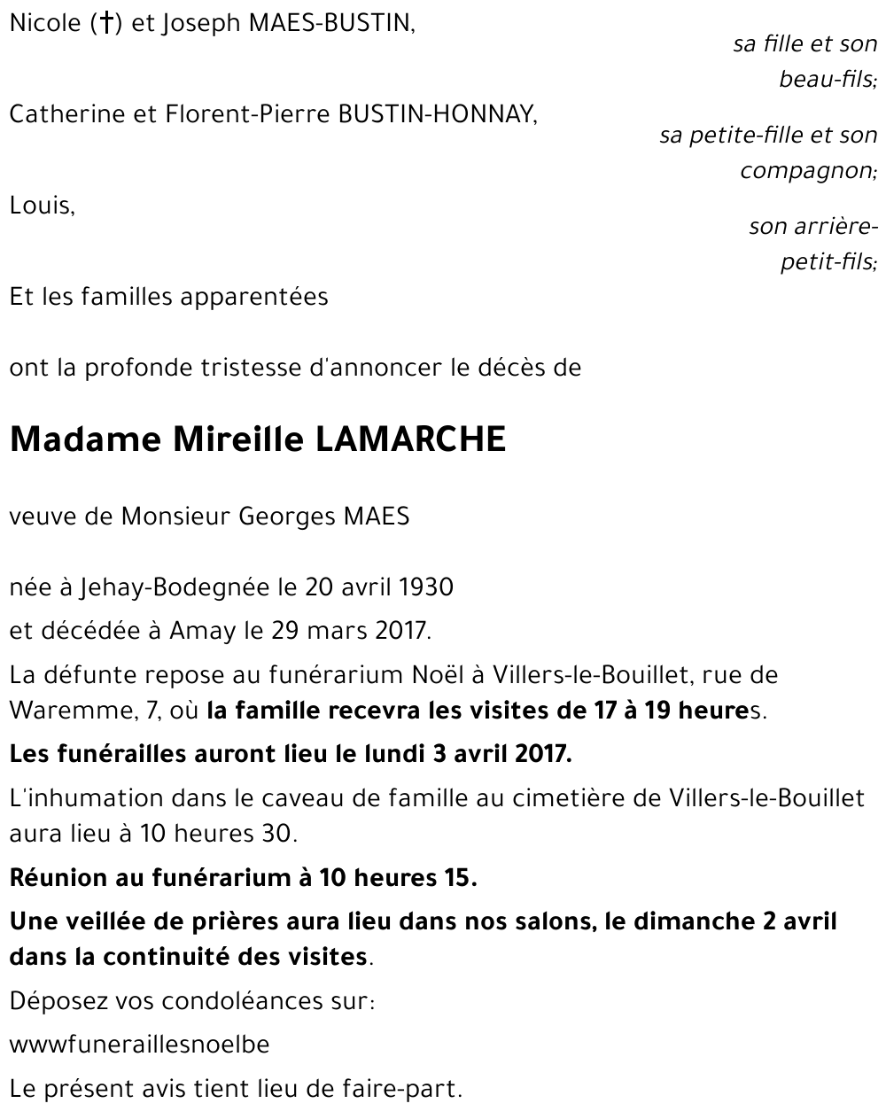 Mireille LAMARCHE