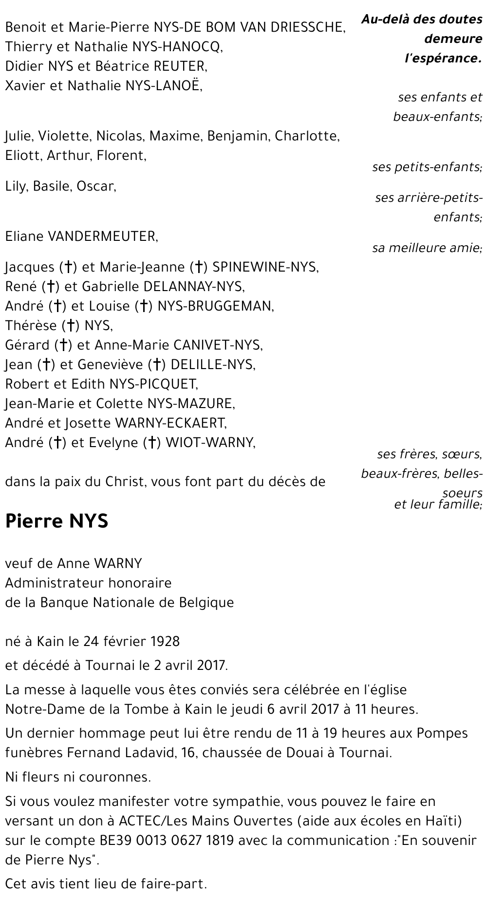 Pierre NYS
