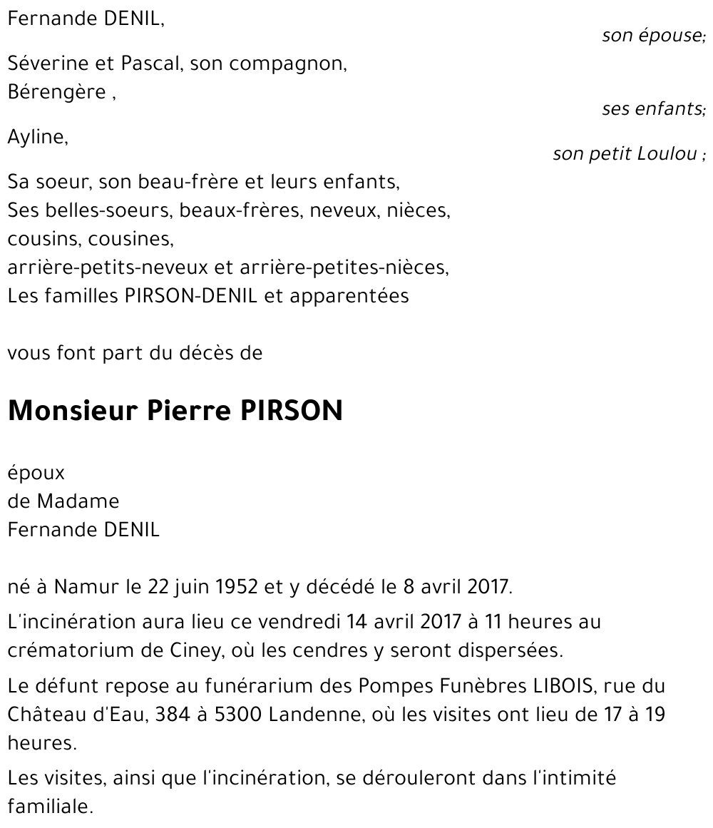 Pierre PIRSON
