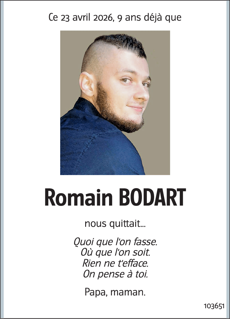 Romain BODART