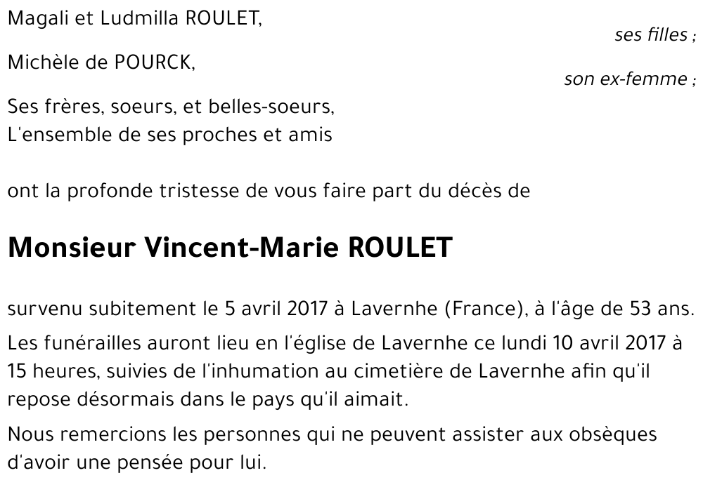 Vincent-Marie ROULET