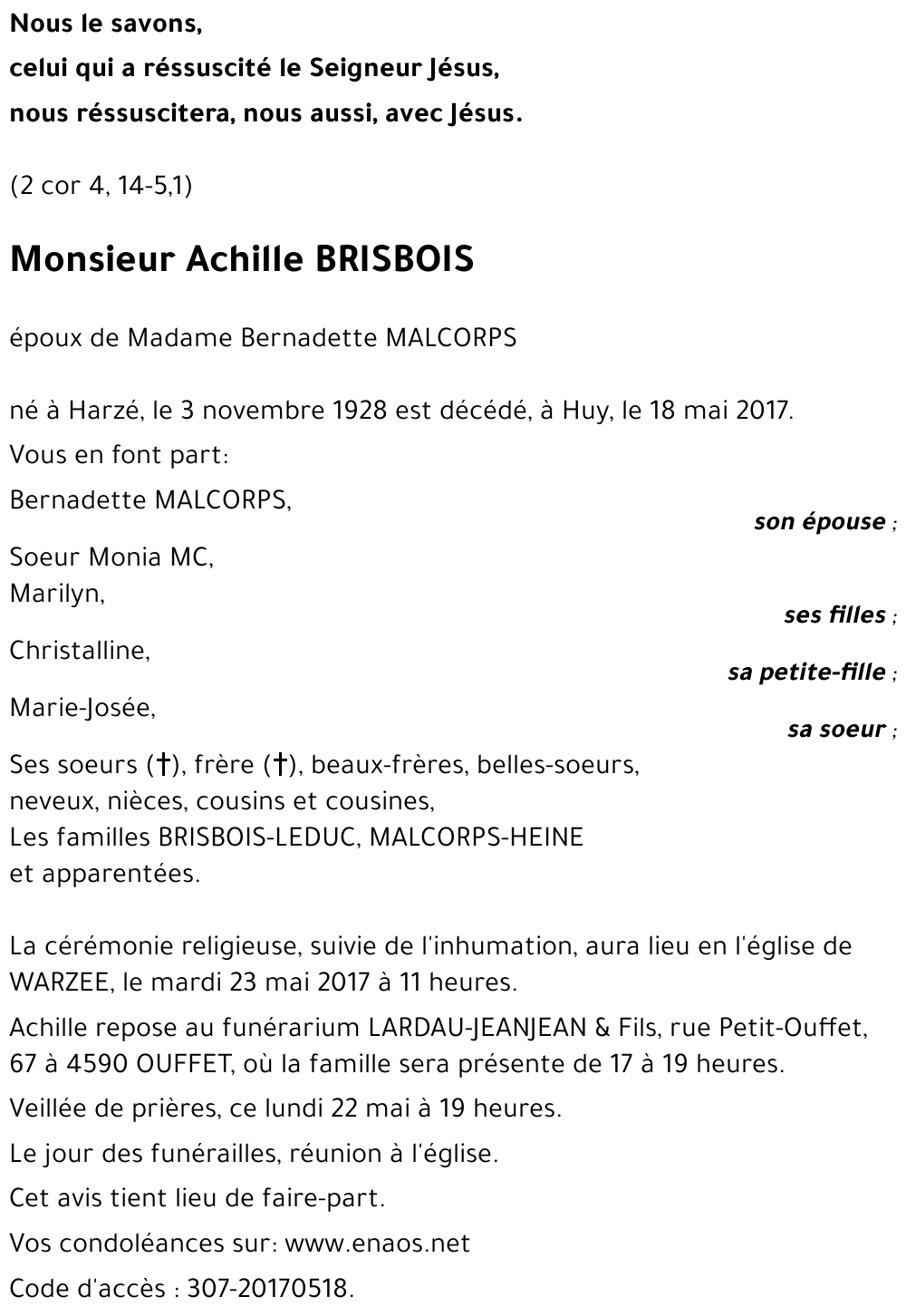 Achille BRISBOIS