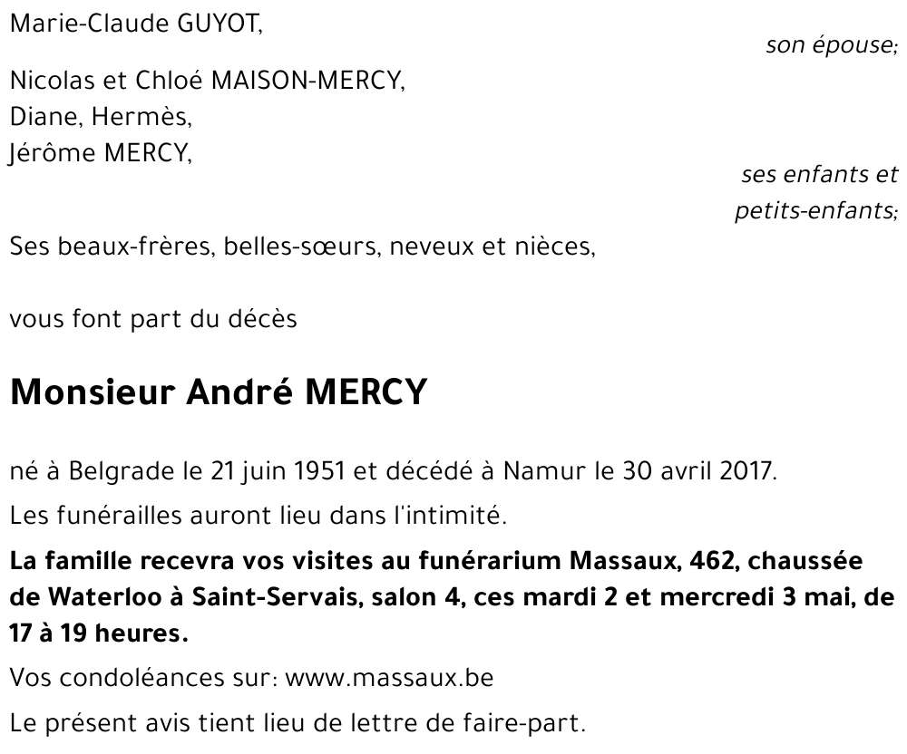 André MERCY