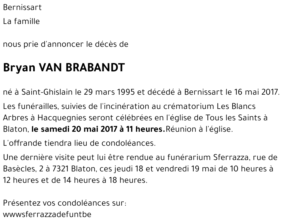 Bryan VAN BRABANDT