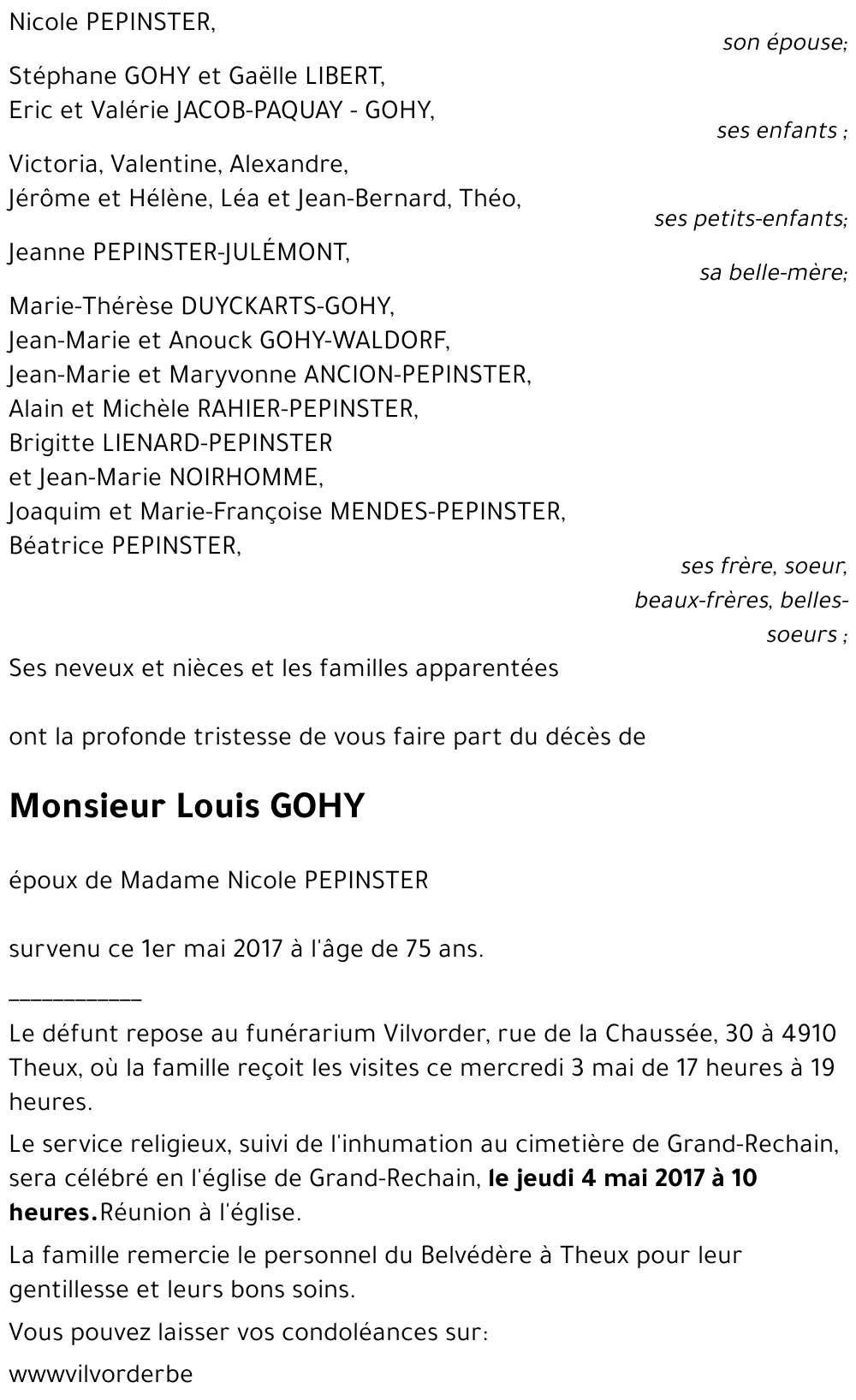 Louis GOHY