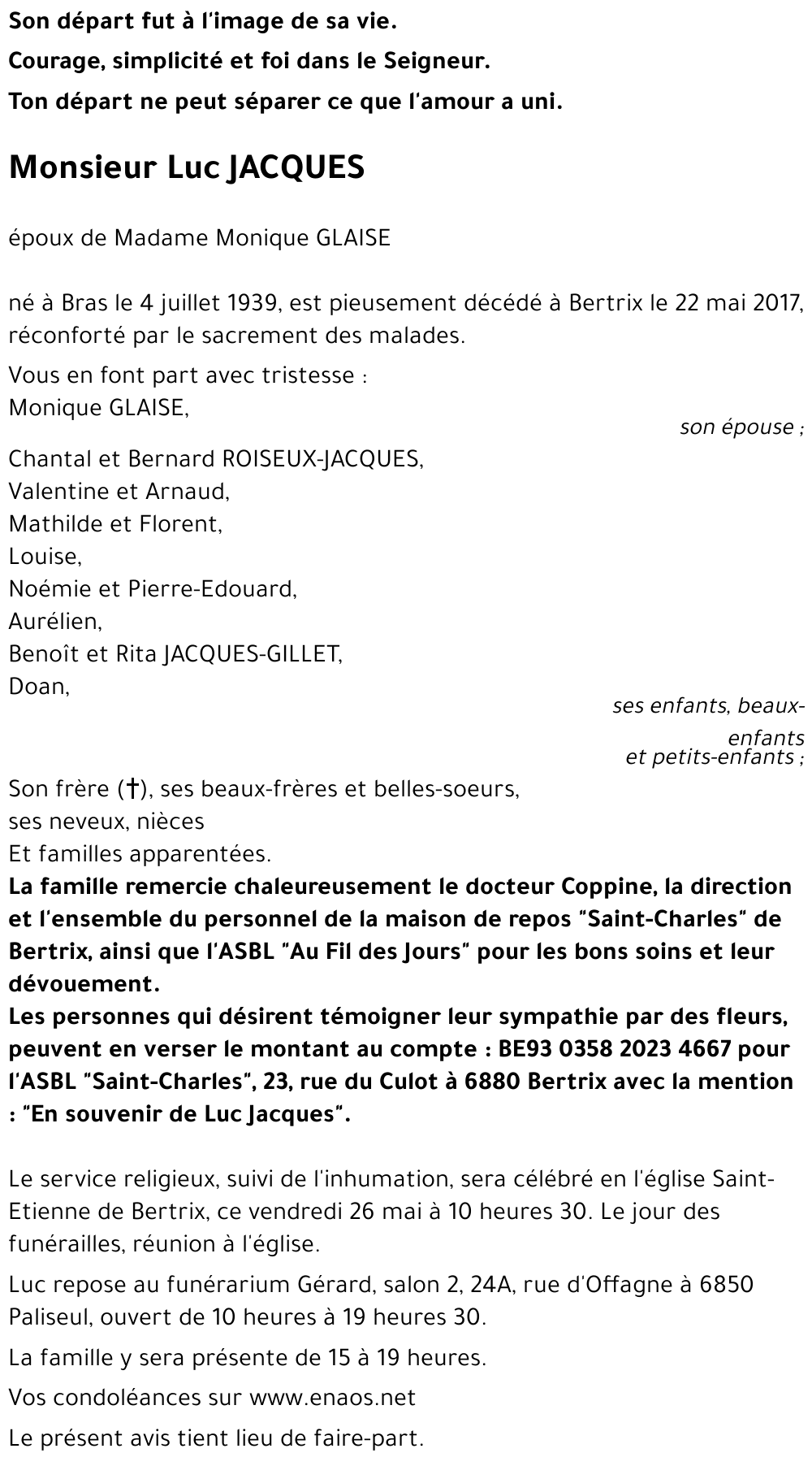 Luc JACQUES