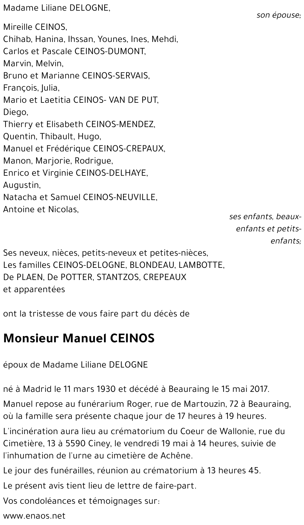 Manuel CEINOS