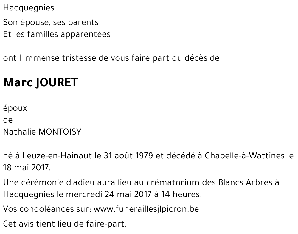 Marc JOURET