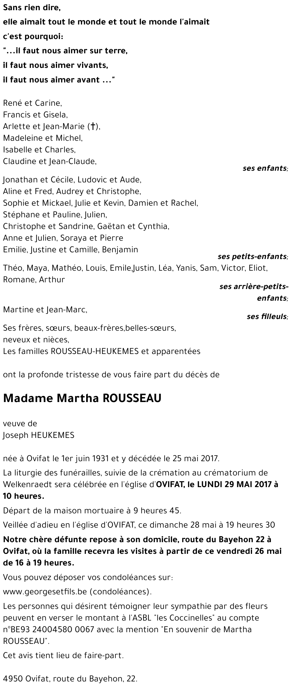 Martha ROUSSEAU
