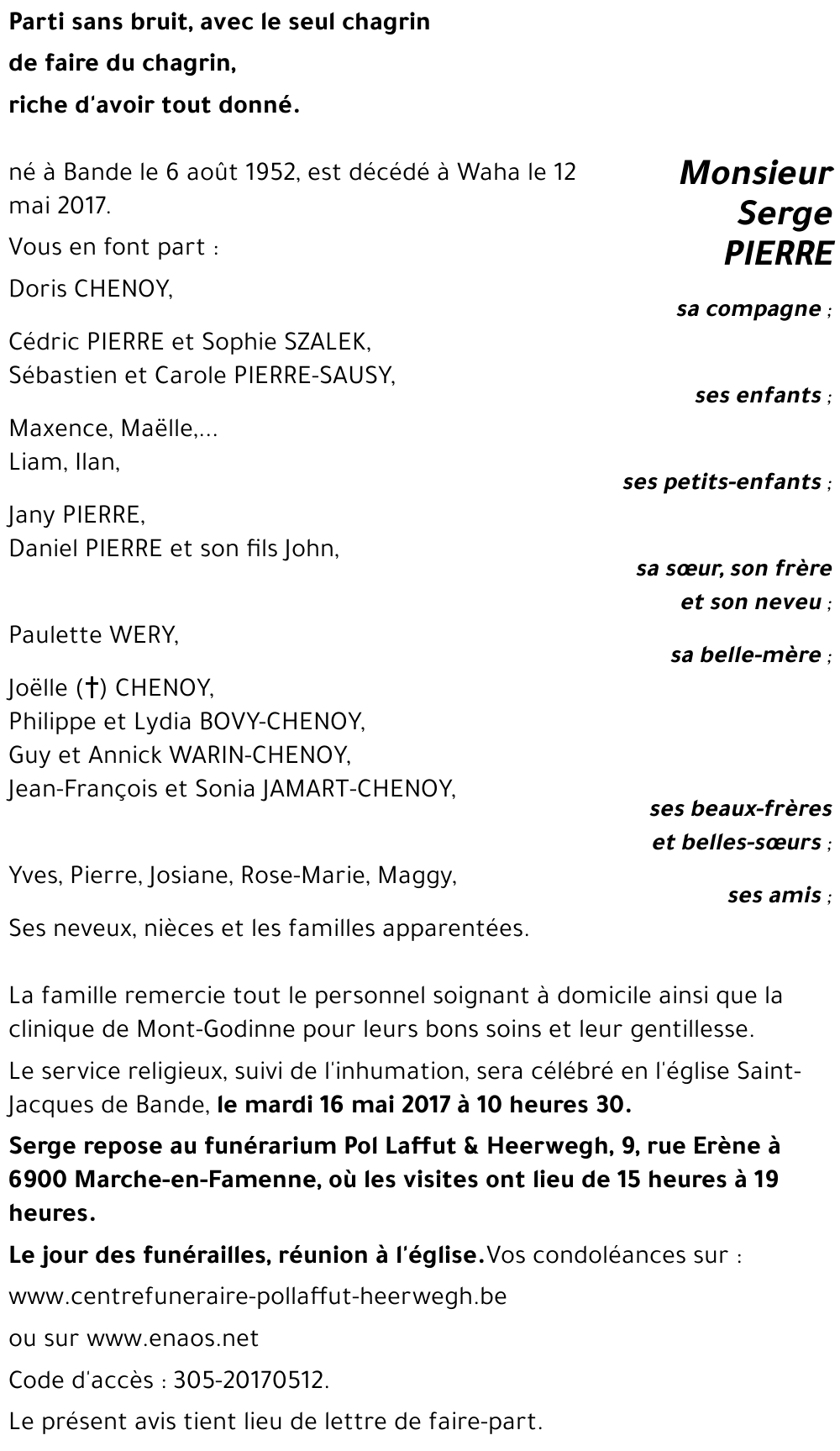 Serge PIERRE