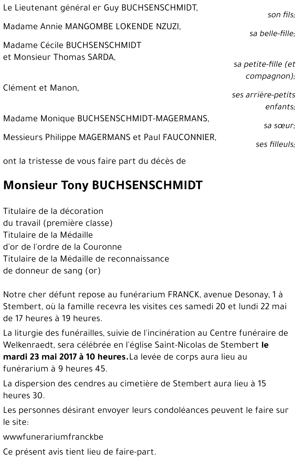 Tony BUCHSENSCHMIDT