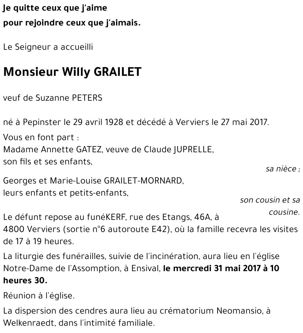 Willy GRAILET