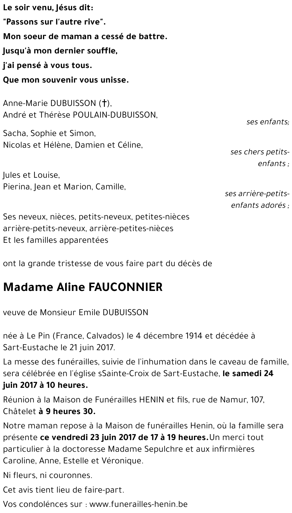 Aline FAUCONNIER